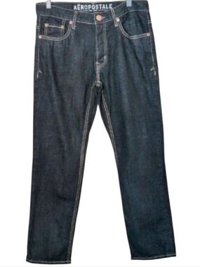 Aeropostale 31 Essex Straight Men's Dark Denim Jeans👖 Excellent!! 💯